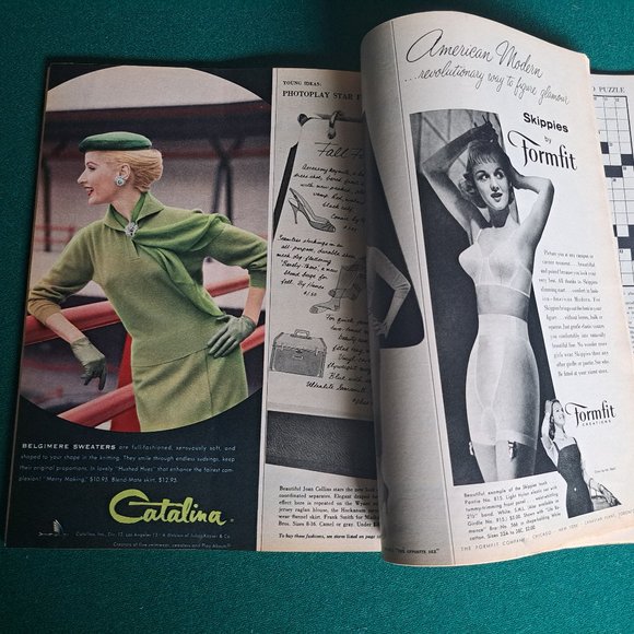 Vintage Sept 1956 Photoplay magazine, Alan Ladd on cover. - Picture 8 of 8